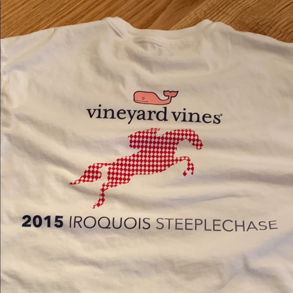 steeplechase 2015 ~ vineyard vines t-shirt - Picture 5 of 5